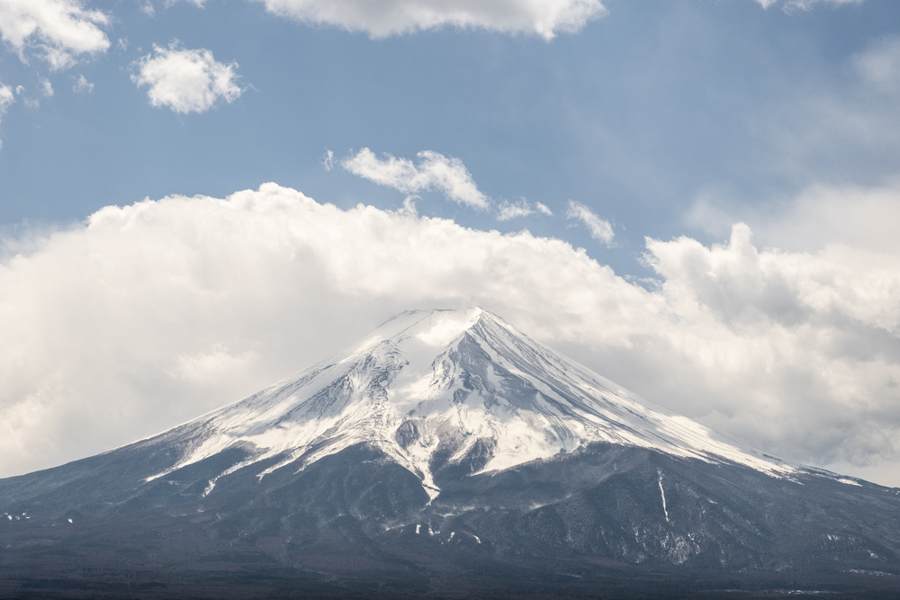 富士山的雪
